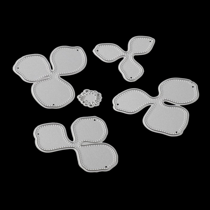 Нож для вырубки "Анемон" (набор 5 шт) 5,8х4,8 см