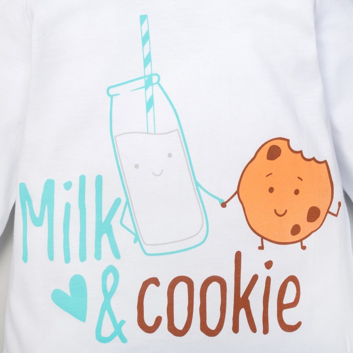 Пижама (брюки и джемпер) "Друзья", р-р 30 (98-104 см) 3-4 г, 95% хл, 5% эл