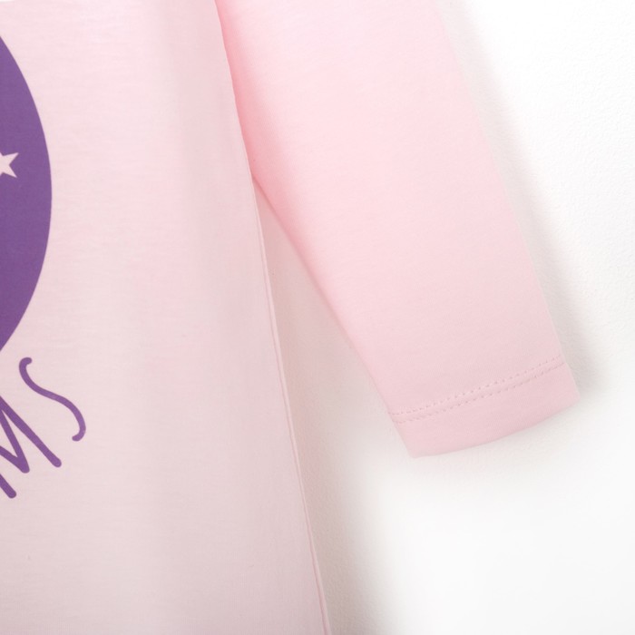 Платье "Котёнок", розов, р-р 30 (98-104 см) 3-4 г, 95% хл, 5% эл