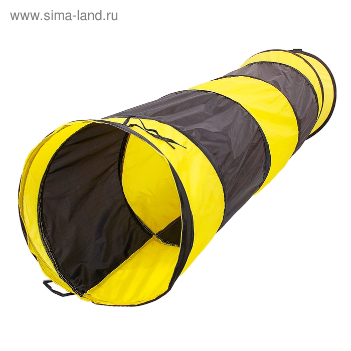 фото Детский тоннель «пчёлка», цвет черно-жёлтый