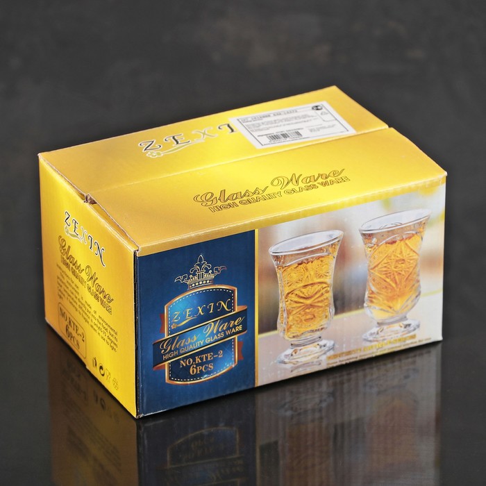 Набор рюмок 50 мл "Рассвет", 6 шт