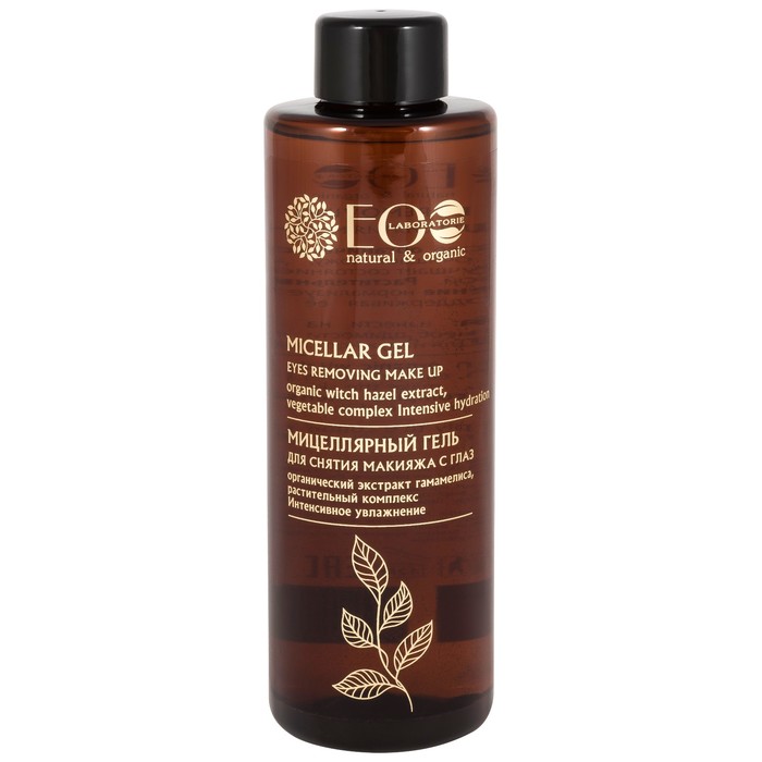 Гель мицеллярный для снятия макияжа с глаз Ecolab быстро удаляет устойчивую косметику, 200 мл 3970