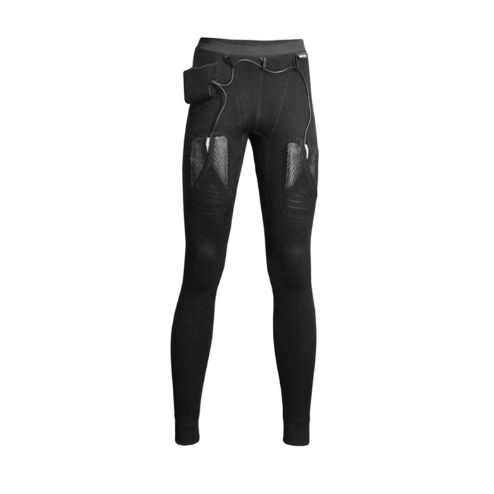 Термобелье, брюки с подогревом Arctic Merino Wool, черные, 52-54, без греющего комплекта