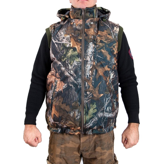 Жилет с подогревом RedLaika "Темный дуб", 52-54, 6 - 22 часа, 4400 мАч