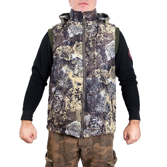 Жилет с подогревом RedLaika "Желтая Глина", 52-54, 3-USB модуля, без аккум