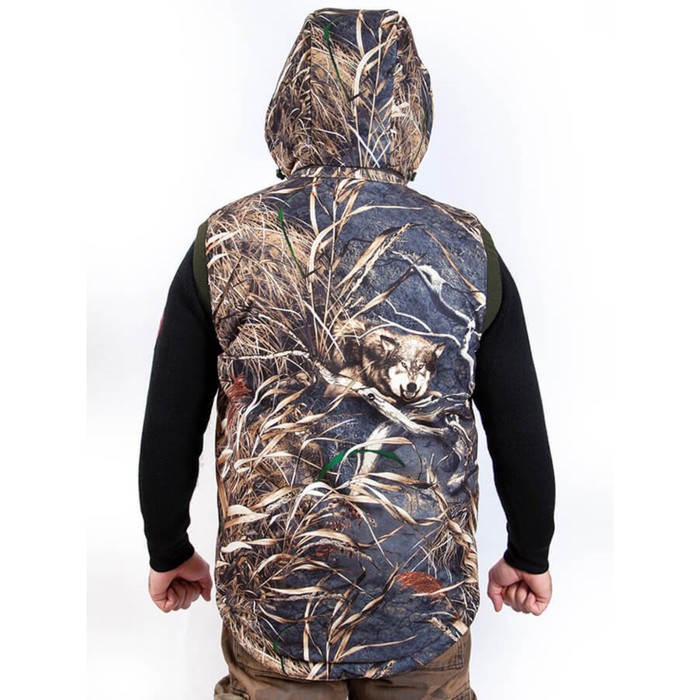 Жилет с подогревом RedLaika "Серый Волк", 52-54, 6 - 22 часа, 4400 мАч