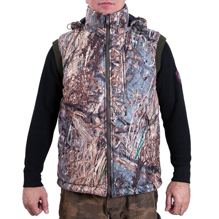 Жилет с подогревом RedLaika "Камыш2", 52-54, 2 USB модуля, без аккум