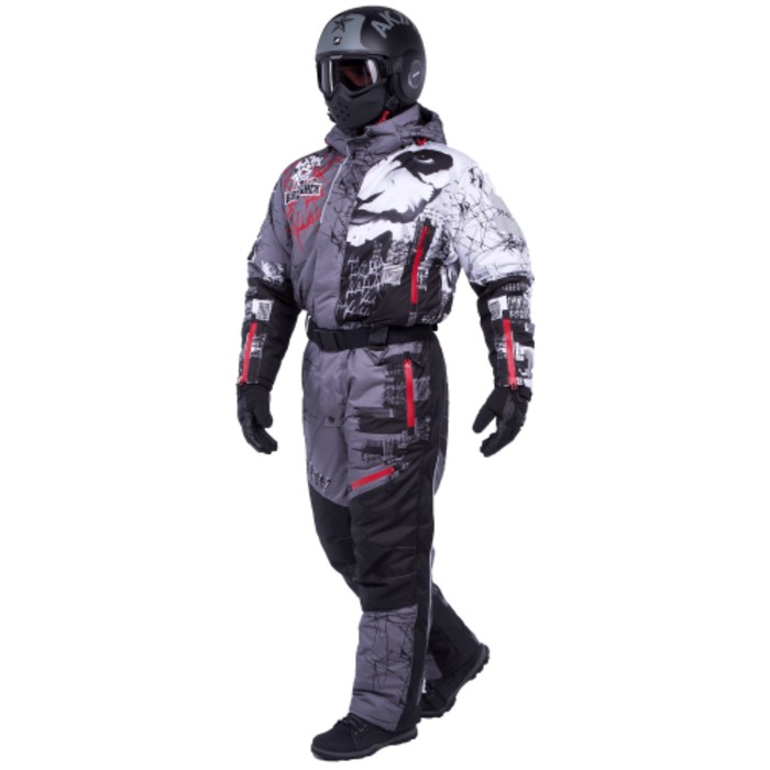 Комбинезон, с подогревом RedLaika "JOCKER", XXXL: 60-62, рост 188 см, 8-30 ч, ДУ, 6000 мАч