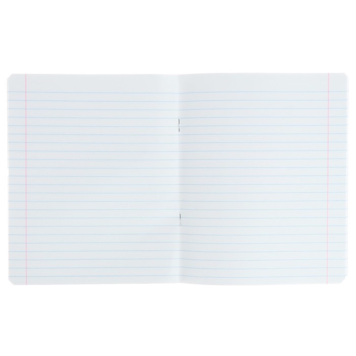 Тетрадь 18 листов линейка "Цветы", паттерн, бумажная обложка, 5 видов МИКС