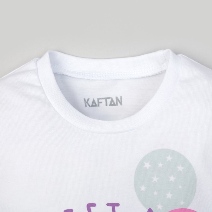 Пижама (брюки и джемпер) "Котенок", р-р 34 (122-128 см) 7-8 лет, 95% хл, 5% эл