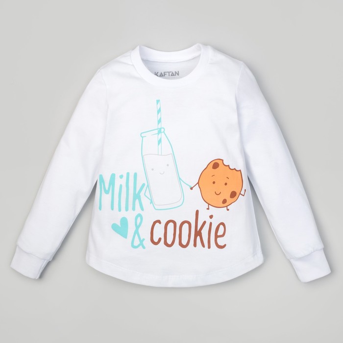 Пижама (брюки и джемпер) "Друзья", р-р 32 (110-116 см) 5-6 лет, 95% хл, 5% эл