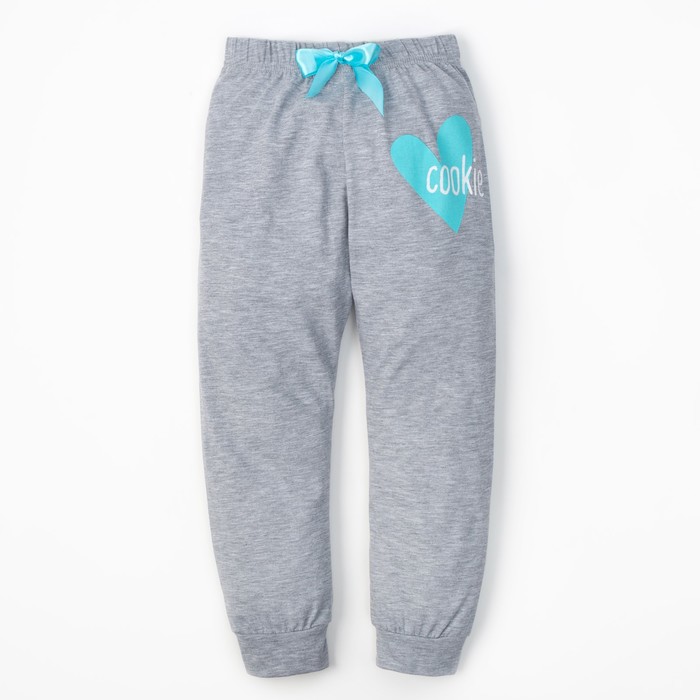 Пижама (брюки и джемпер) "Друзья", р-р 34 (122-128 см) 7-8 лет, 95% хл, 5% эл