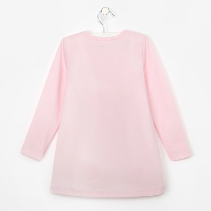 Платье "Котёнок", розов, р-р 32 (110-116 см) 5-6 лет, 95% хл, 5% эл