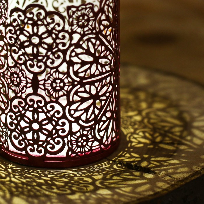 Подсвечник сувенирный Индия "Кружевной"