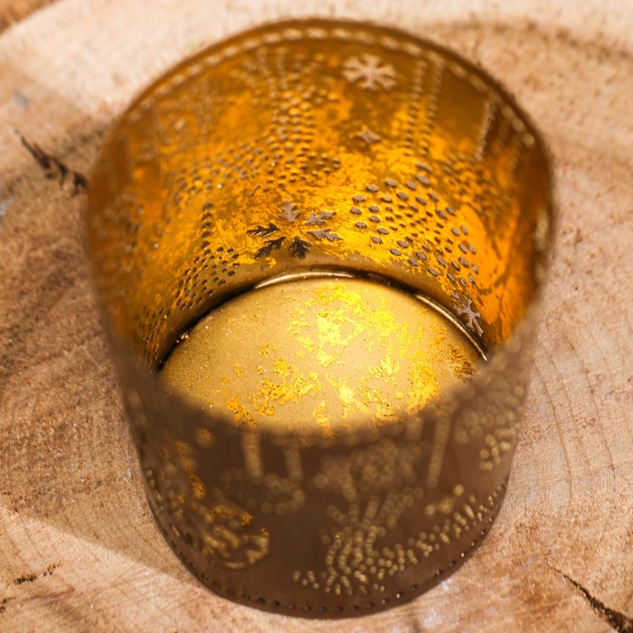 Подсвечник сувенирный Индия "Олень и шар"