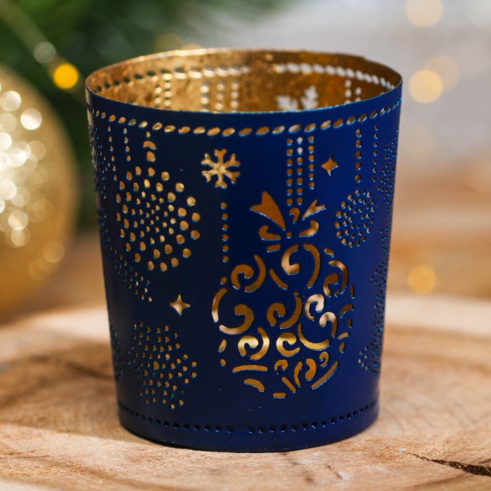 Подсвечник сувенирный Индия "Олень и шар"