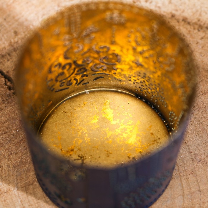 Подсвечник сувенирный Индия "Олень и шар"