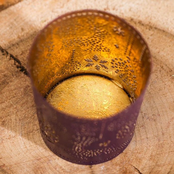 Подсвечник сувенирный Индия "Олень и шар"