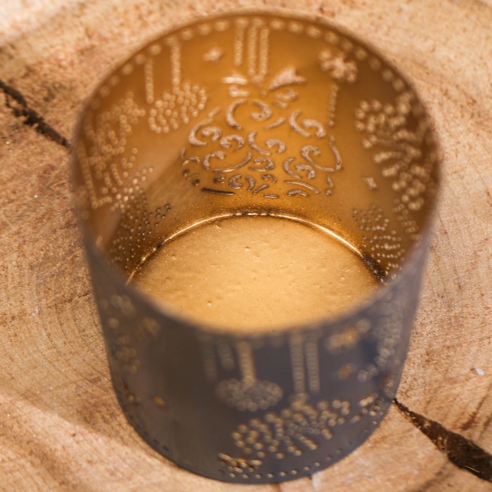 Подсвечник сувенирный Индия "Олень и шар"