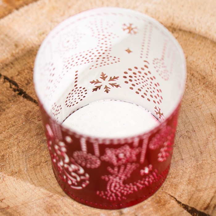 Подсвечник сувенирный Индия "Олень и шар"