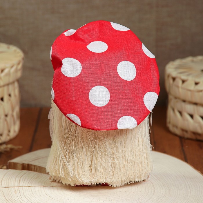 Оберег «Домовой с поросёнком», 16 см