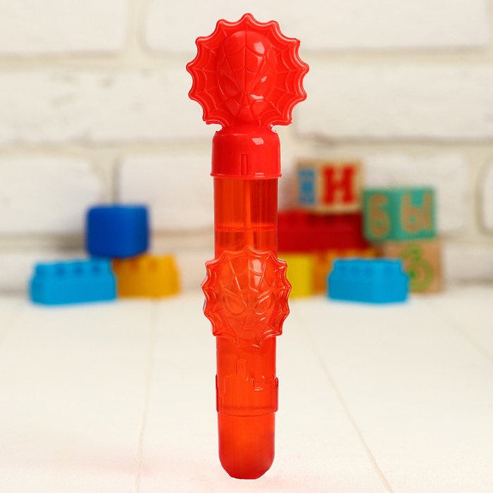 Мыльные пузыри "Человек Паук", 50 мл + крышка- пасочка