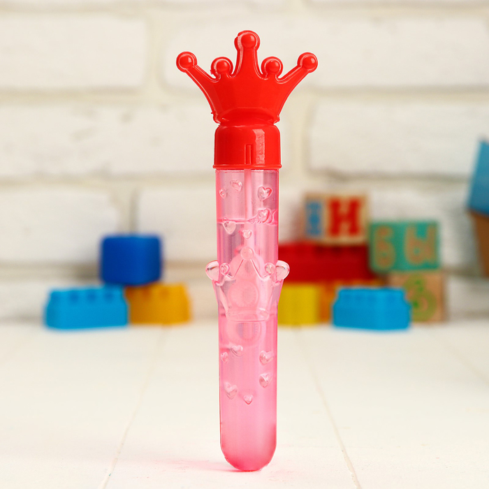 Мыльные пузыри "Принцессы", 50 мл + крышка- пасочка МИКС