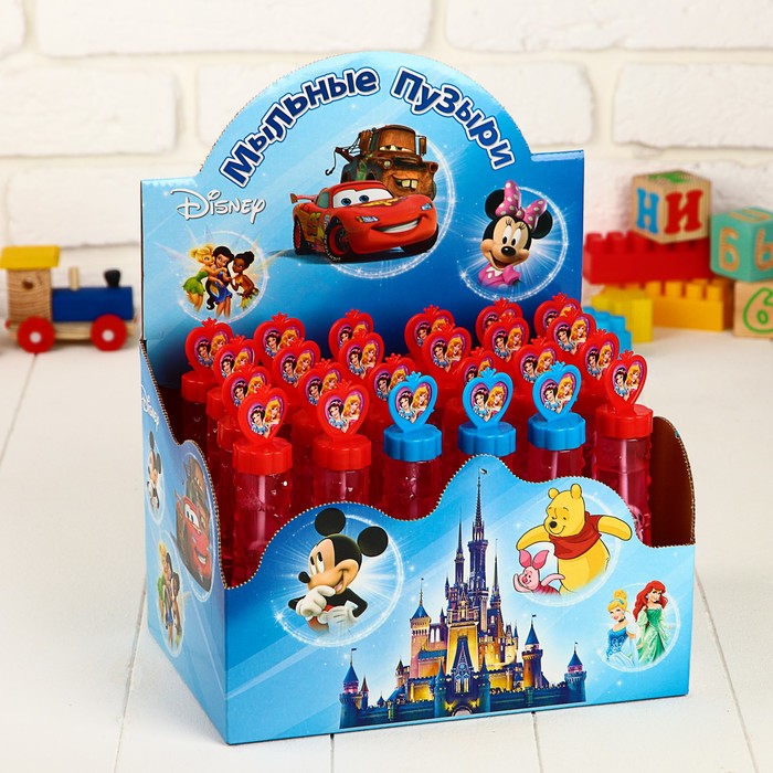 Мыльные пузыри "Принцессы", 50 мл МИКС