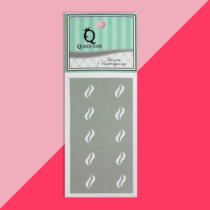 Трафареты для ногтей "Волны", 10шт