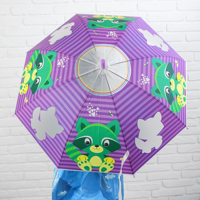Зонт детский "Енот"