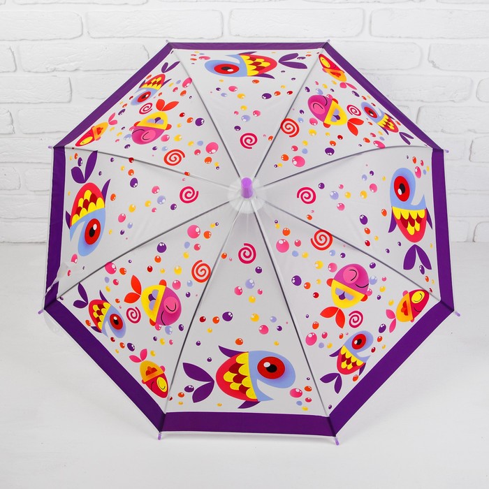 Зонт детский "Рыбки"