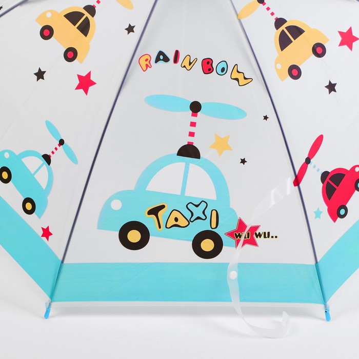 Зонт детский "Машинки"