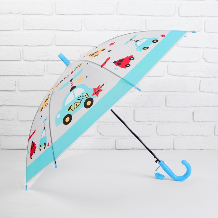 Зонт детский "Машинки"