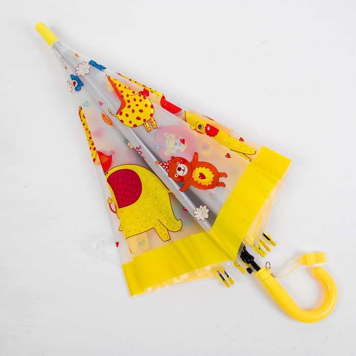 Зонт детский "Весёлые зверята"
