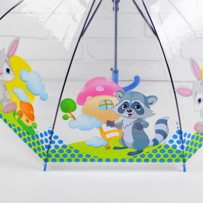 Зонт детский "Енот и бельчонок"