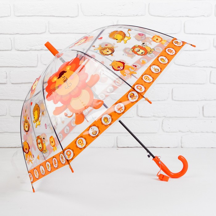 Зонт детский "Львы"