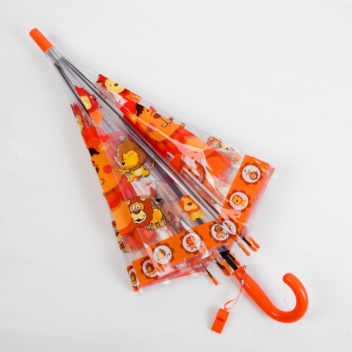 Зонт детский "Львы"