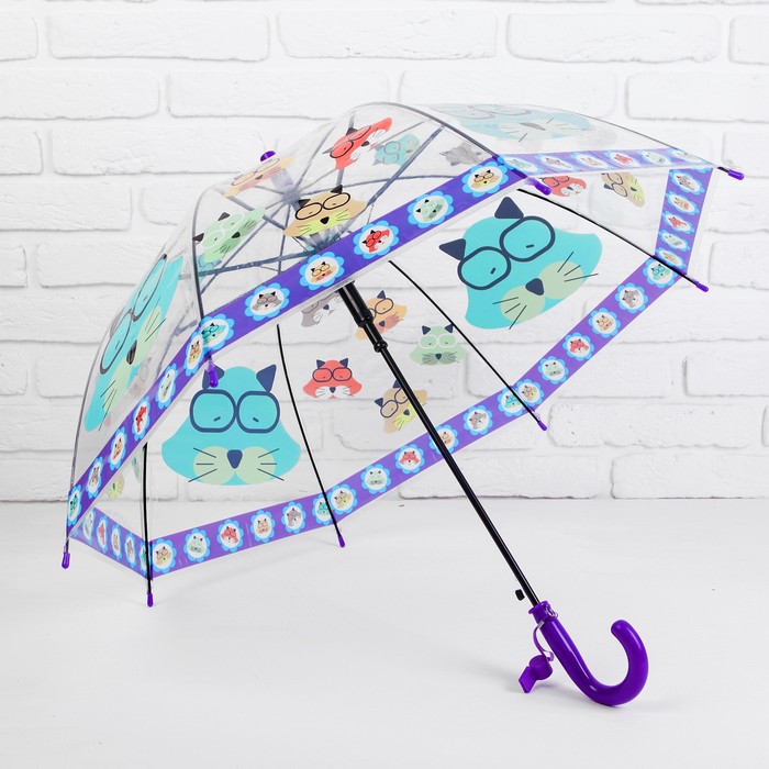 Зонт детский "Умные котята"