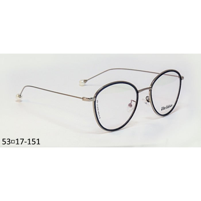 Оправа взрослая, G12-004, черно-серебряный