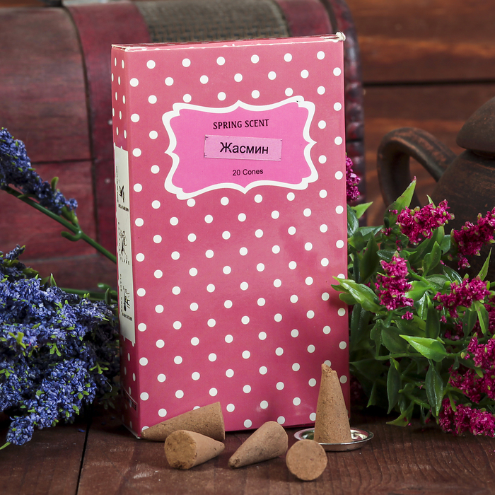 Конусы "SPRING SCENT" 20 шт Жасмин