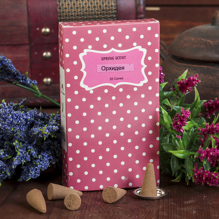 Конусы "SPRING SCENT" 20 шт Орхидея