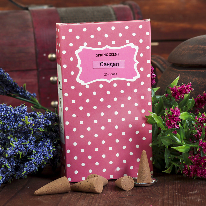 Конусы "SPRING SCENT" 20 шт Сандал