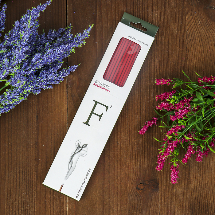 Благовония "F2" 20 палочек Клубника