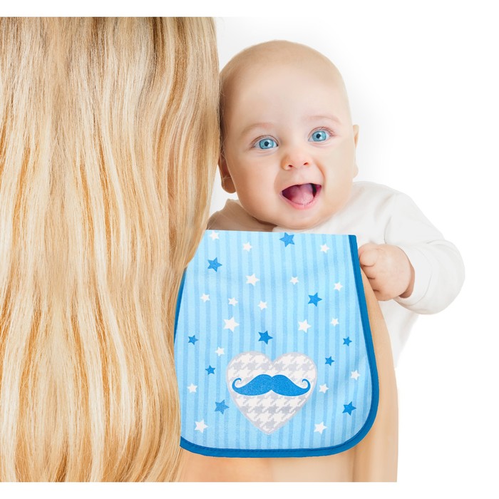 Салфетка для кормления «Джентльмен» непромокаемая