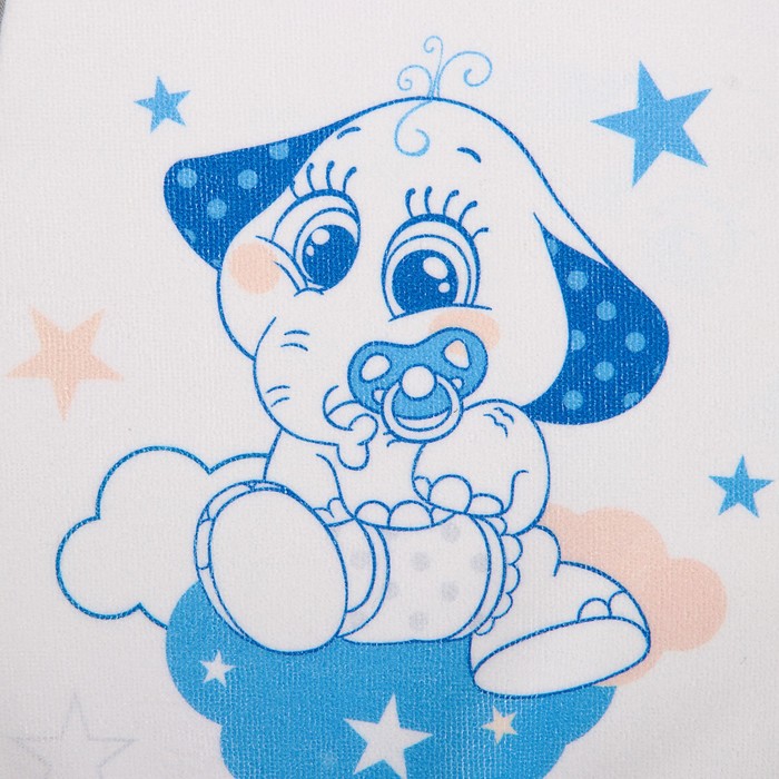 Салфетка для кормления «Слоник» непромокаемая