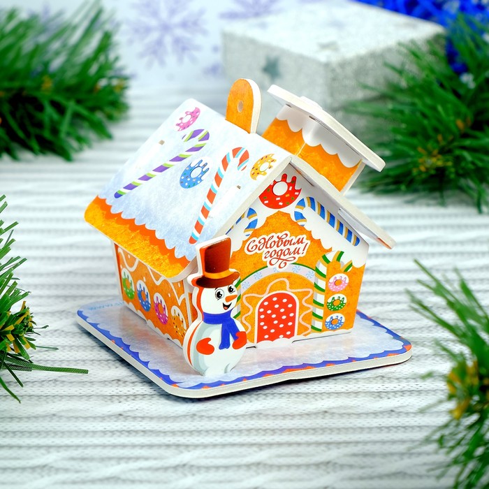 Набор 3D-конструкторов «С Новым годом», 5 шт.