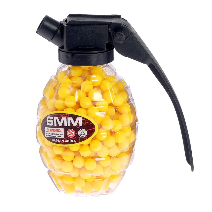 Пульки силиконовые в гранате 500 штук