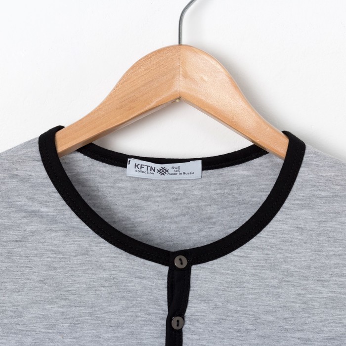 Джемпер мужской KAFTAN "Хороший Санта" р-р 3XL (56), серый