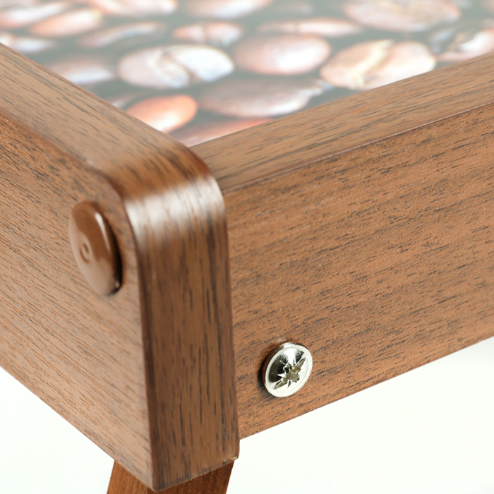 Столик для завтрака "Кофейные зерна" 34х52 см