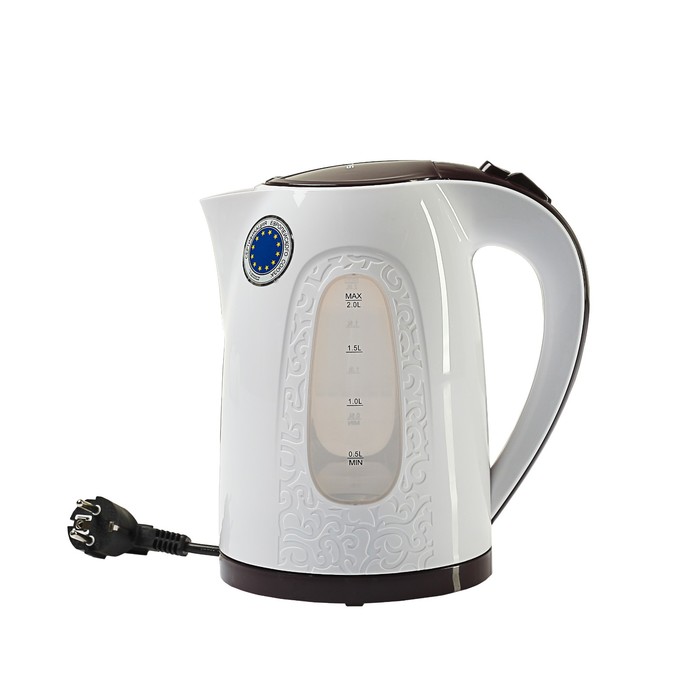 Чайник электрический Polaris PWK 2077СL, 2200, 2 л, бордовый